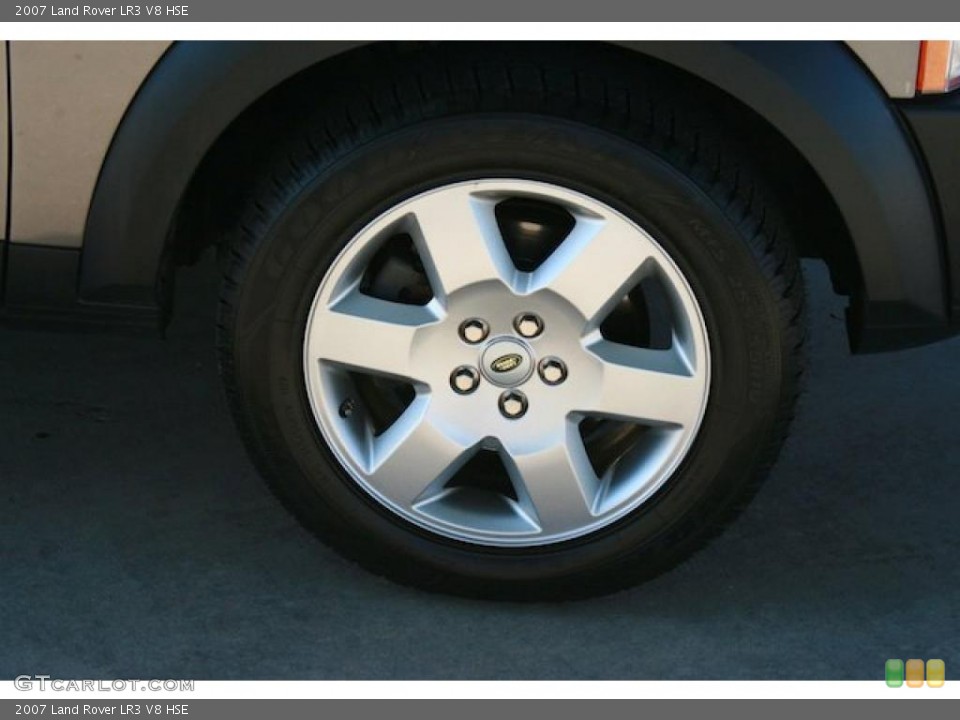 2007 Land Rover LR3 V8 HSE Wheel and Tire Photo #39473790