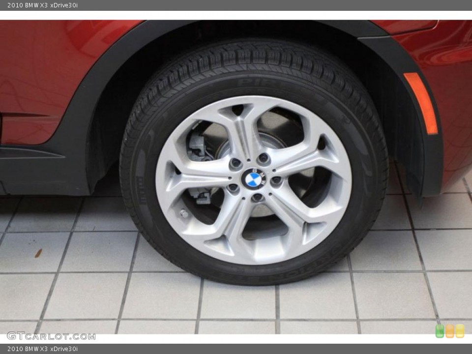 2010 BMW X3 xDrive30i Wheel and Tire Photo #39473798