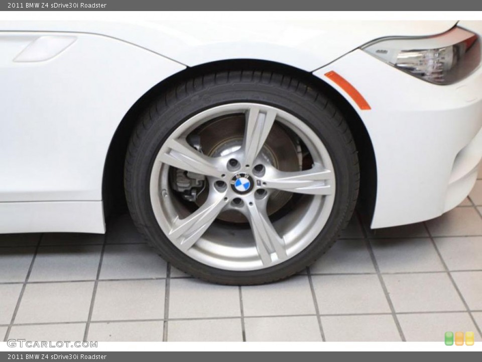 2011 BMW Z4 sDrive30i Roadster Wheel and Tire Photo #39482693