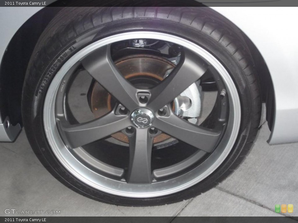 2011 Toyota Camry Custom Wheel and Tire Photo #39483017