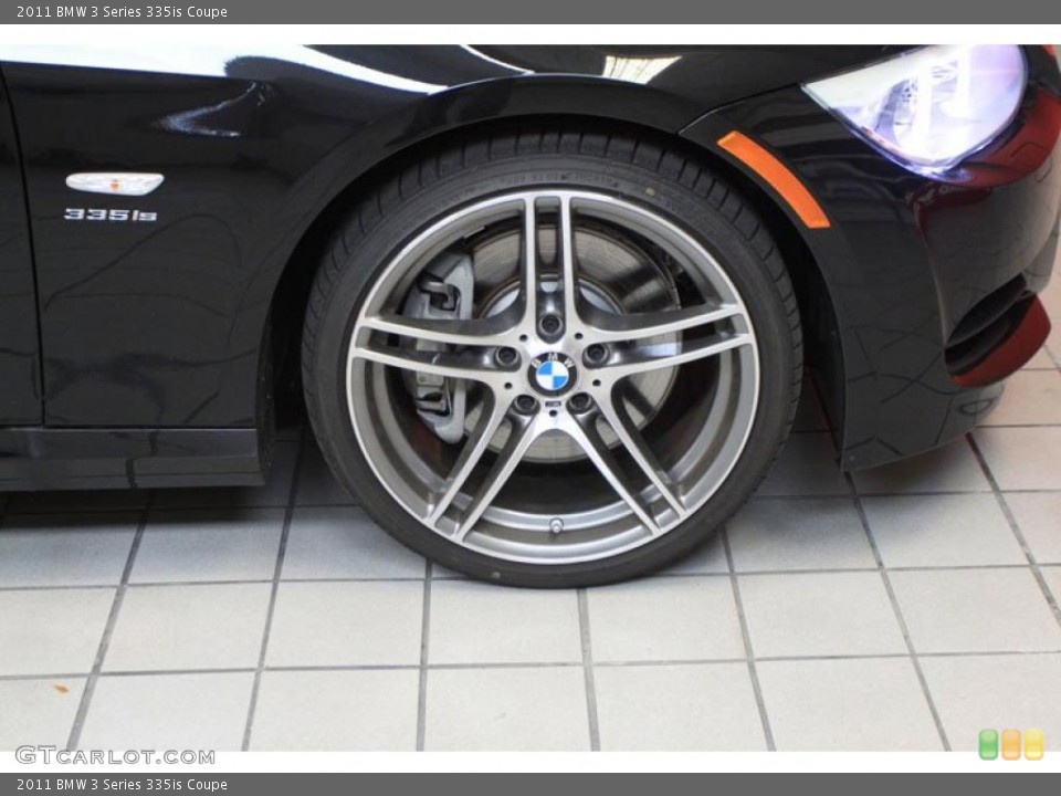 2011 BMW 3 Series 335is Coupe Wheel and Tire Photo #39484141
