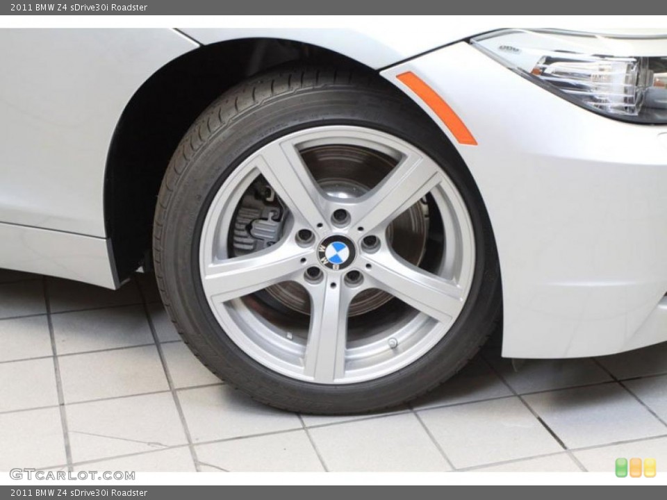 2011 BMW Z4 sDrive30i Roadster Wheel and Tire Photo #39484317