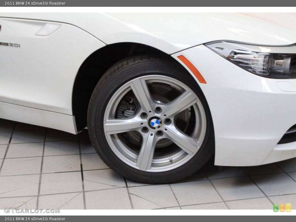 2011 BMW Z4 sDrive30i Roadster Wheel and Tire Photo #39484529