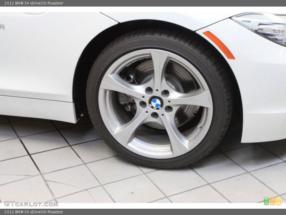 2011 BMW Z4 sDrive30i Roadster Wheel and Tire Photo #39484765