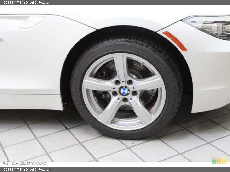 2011 BMW Z4 sDrive30i Roadster Wheel and Tire Photo #39484965