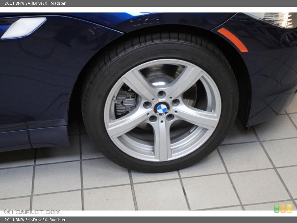 2011 BMW Z4 sDrive30i Roadster Wheel and Tire Photo #39485165