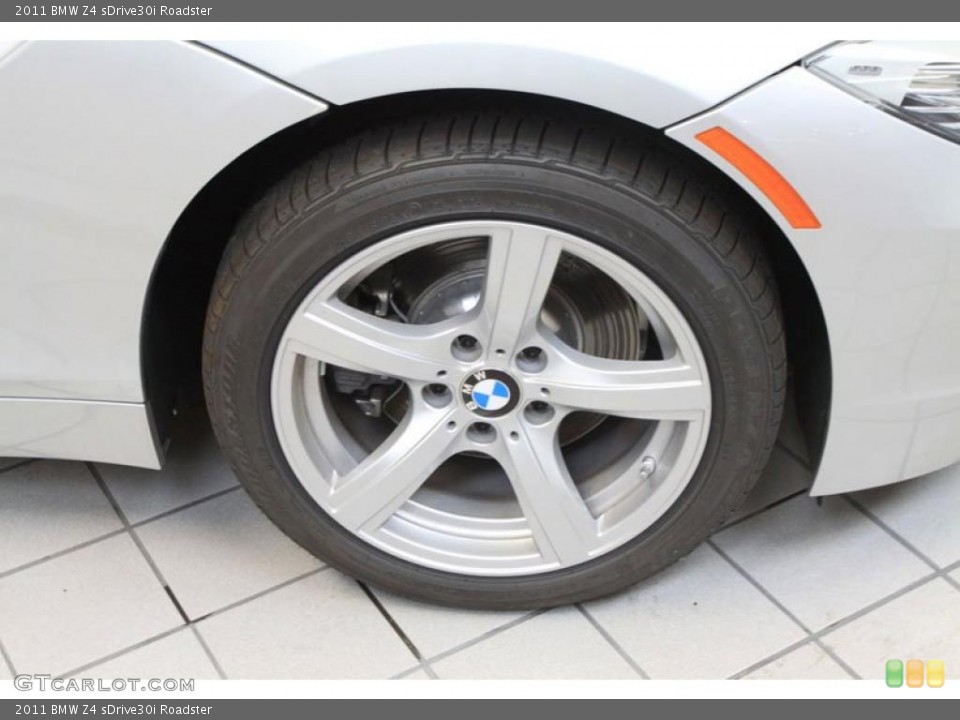 2011 BMW Z4 sDrive30i Roadster Wheel and Tire Photo #39485361