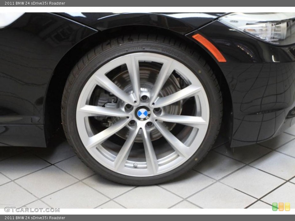 2011 BMW Z4 sDrive35i Roadster Wheel and Tire Photo #39485713