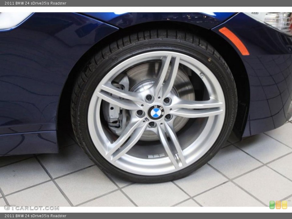 2011 BMW Z4 sDrive35is Roadster Wheel and Tire Photo #39485909