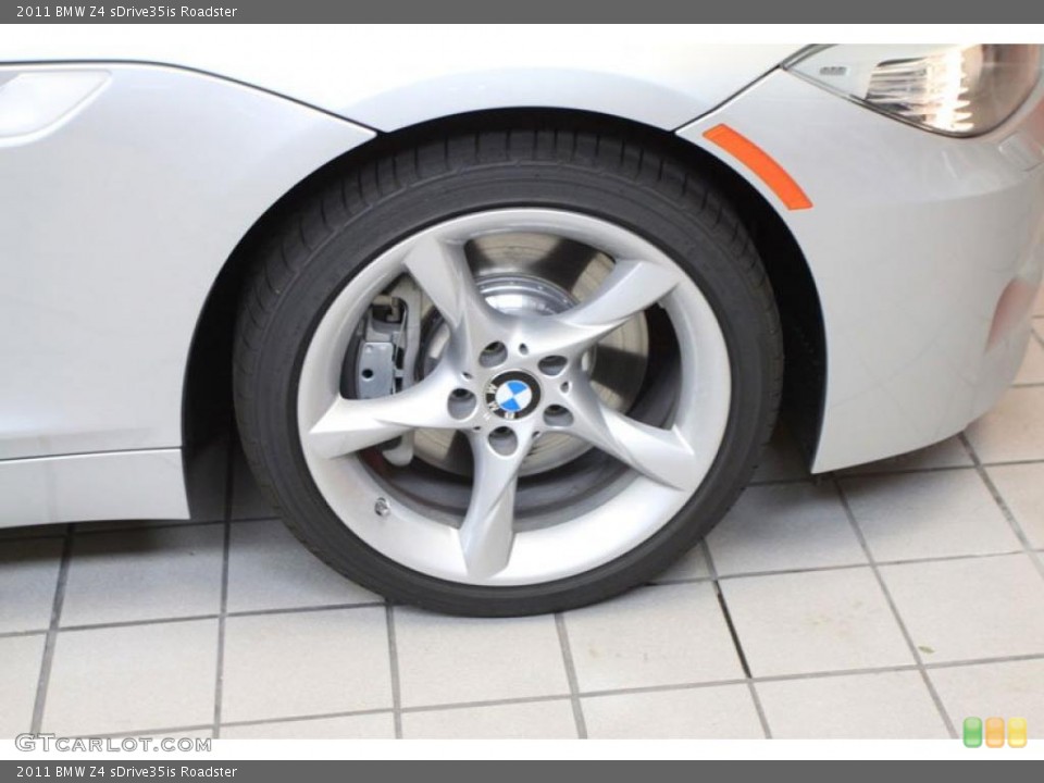 2011 BMW Z4 sDrive35is Roadster Wheel and Tire Photo #39486153