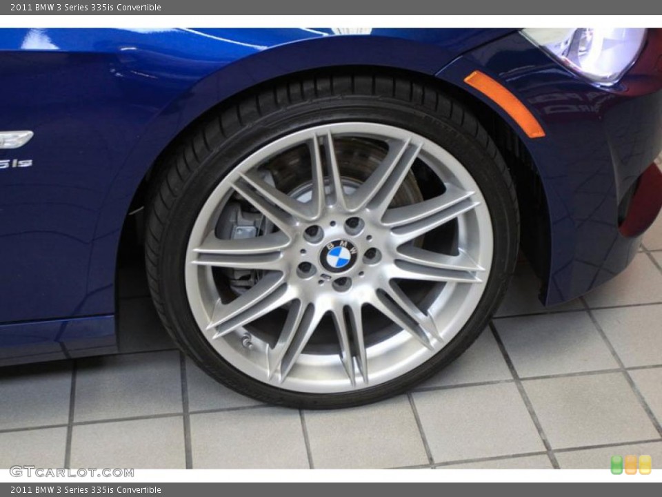 2011 BMW 3 Series 335is Convertible Wheel and Tire Photo #39486384