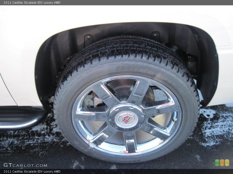 2011 Cadillac Escalade ESV Luxury AWD Wheel and Tire Photo #39489052