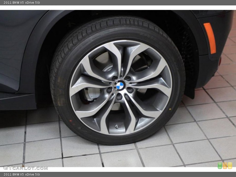 2011 BMW X5 xDrive 50i Wheel and Tire Photo #39489398