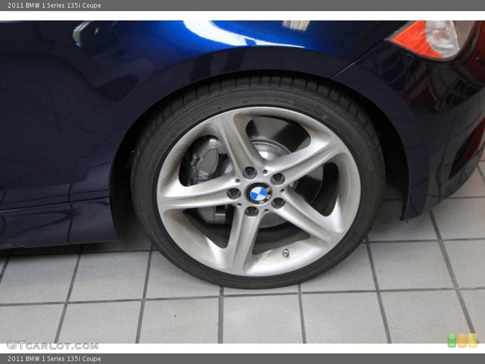 2011 BMW 1 Series 135i Coupe Wheel and Tire Photo #39490936