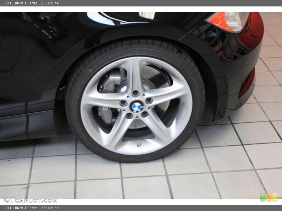 2011 BMW 1 Series 135i Coupe Wheel and Tire Photo #39491160
