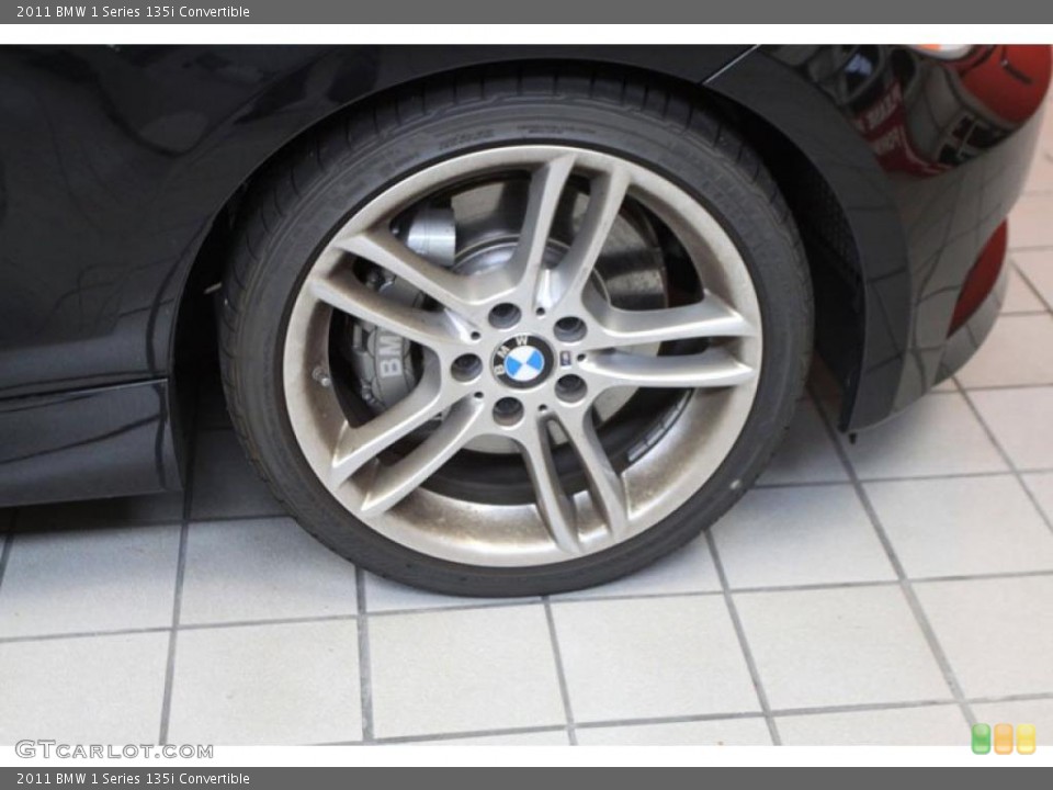 2011 BMW 1 Series 135i Convertible Wheel and Tire Photo #39491540