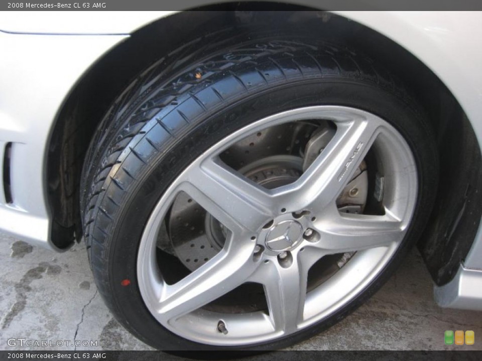 2008 Mercedes-Benz CL 63 AMG Wheel and Tire Photo #39499489