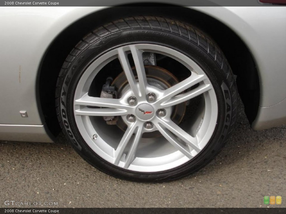 2008 Chevrolet Corvette Coupe Wheel and Tire Photo #39501389