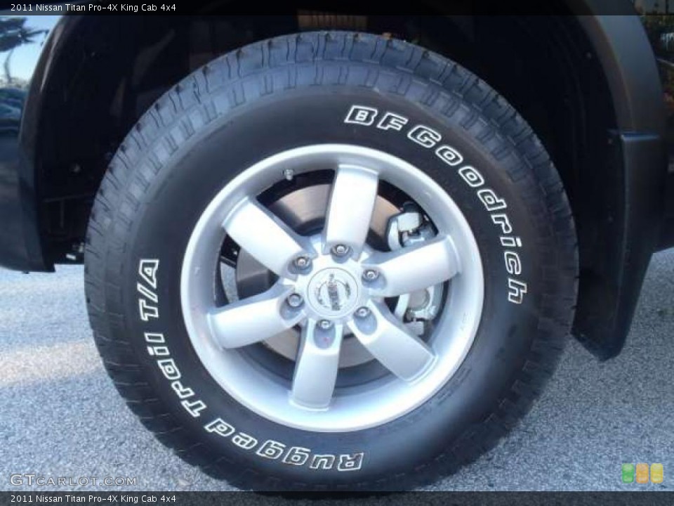 2011 Nissan Titan Pro-4X King Cab 4x4 Wheel and Tire Photo #39505508