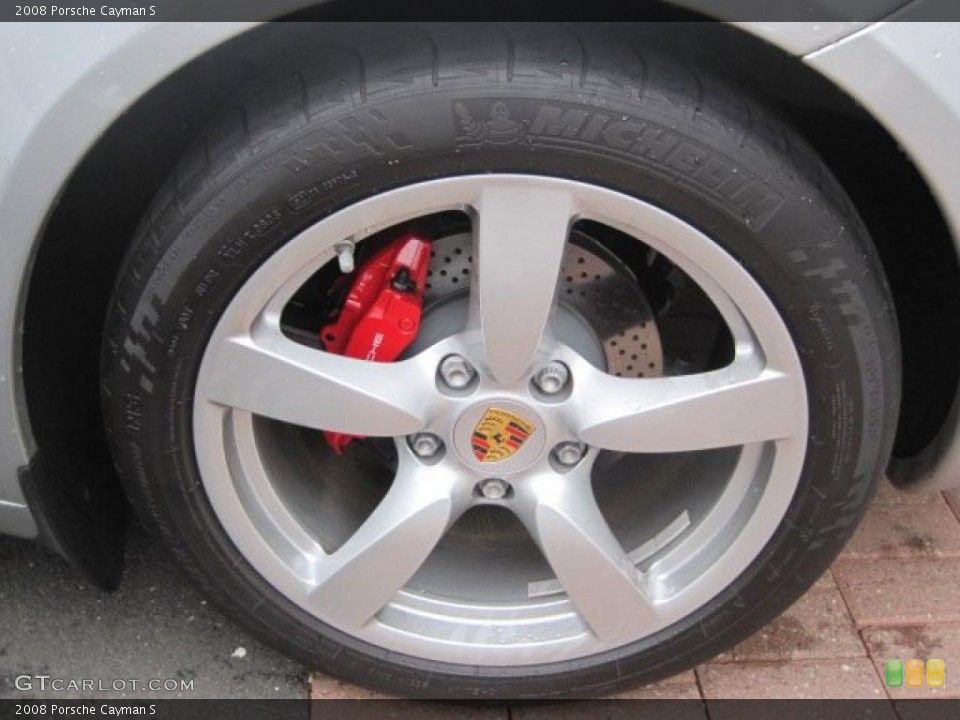 2008 Porsche Cayman S Wheel and Tire Photo #39509876