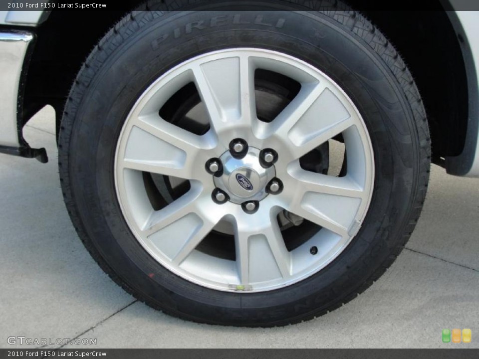 2010 Ford F150 Lariat SuperCrew Wheel and Tire Photo #39512172