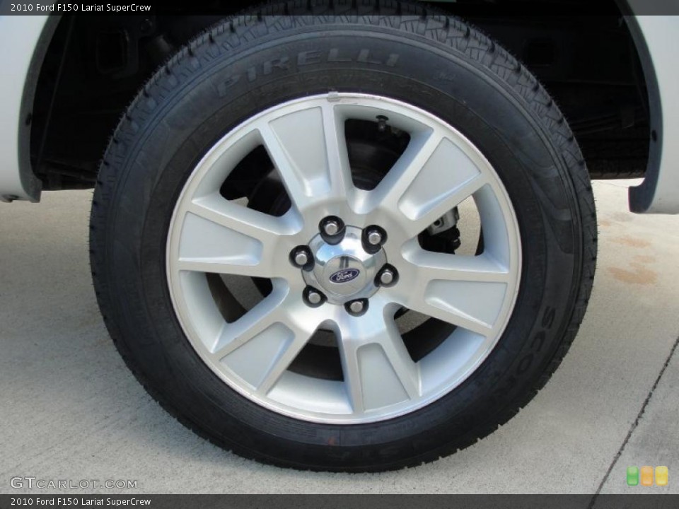 2010 Ford F150 Lariat SuperCrew Wheel and Tire Photo #39512192