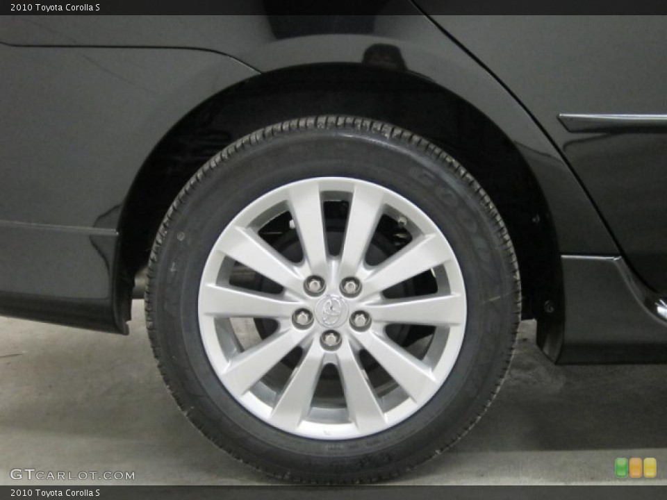 2010 Toyota Corolla S Wheel and Tire Photo #39514206