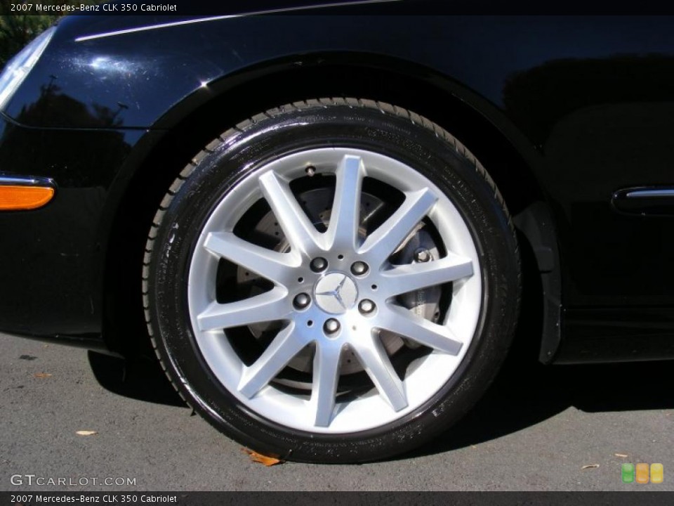 2007 Mercedes-Benz CLK 350 Cabriolet Wheel and Tire Photo #39515880