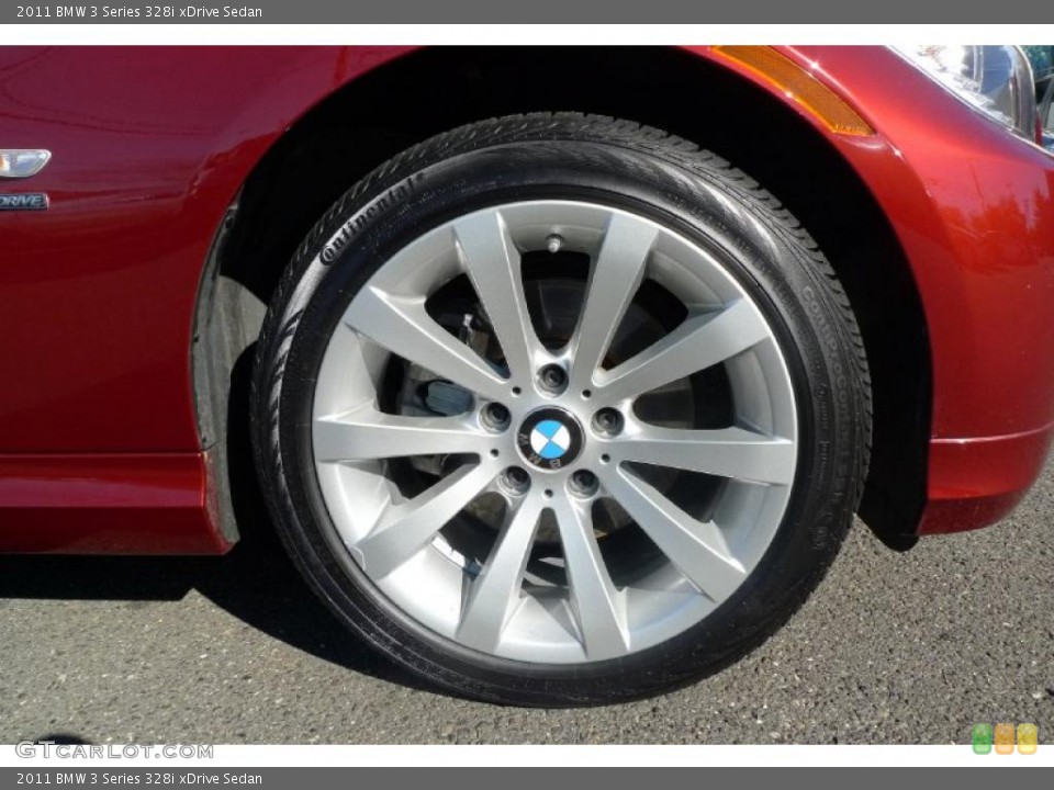 2011 BMW 3 Series 328i xDrive Sedan Wheel and Tire Photo #39521065