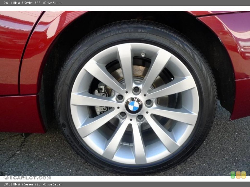 2011 BMW 3 Series 328i xDrive Sedan Wheel and Tire Photo #39521101