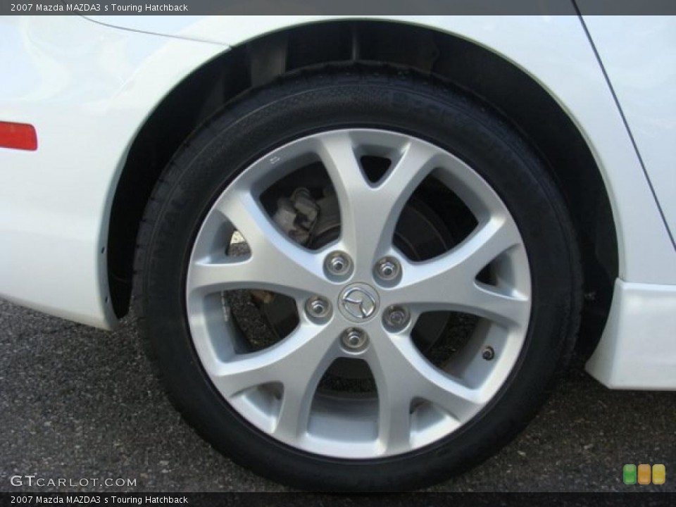 2007 Mazda MAZDA3 s Touring Hatchback Wheel and Tire Photo #39522093