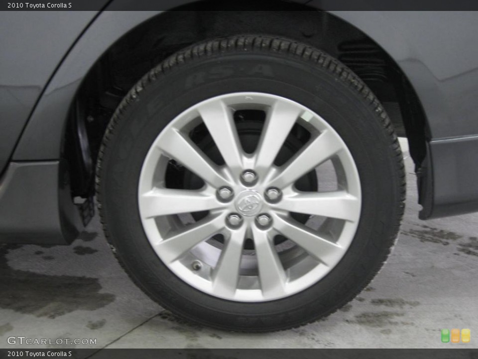 2010 Toyota Corolla S Wheel and Tire Photo #39523017