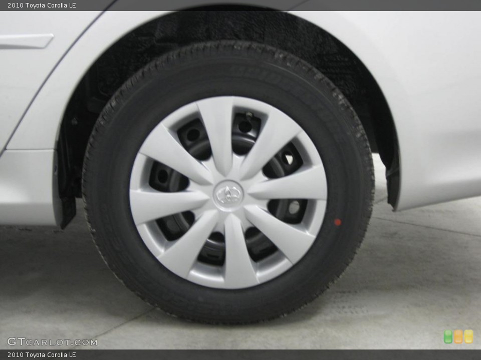 2010 Toyota Corolla LE Wheel and Tire Photo #39523521