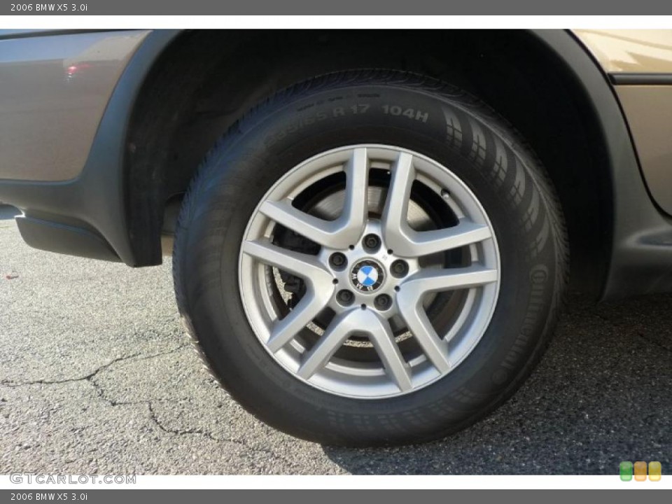 2006 BMW X5 3.0i Wheel and Tire Photo #39523649