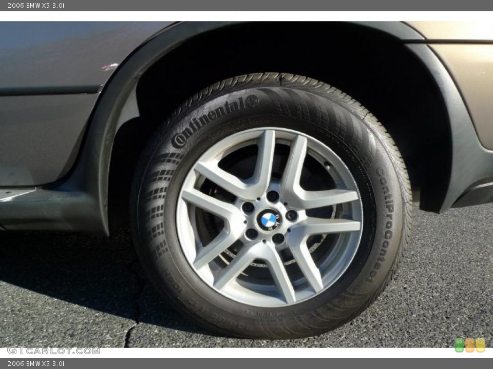 2006 BMW X5 3.0i Wheel and Tire Photo #39523681