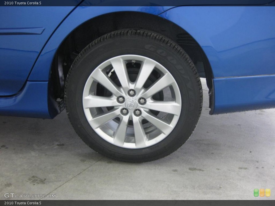 2010 Toyota Corolla S Wheel and Tire Photo #39526145