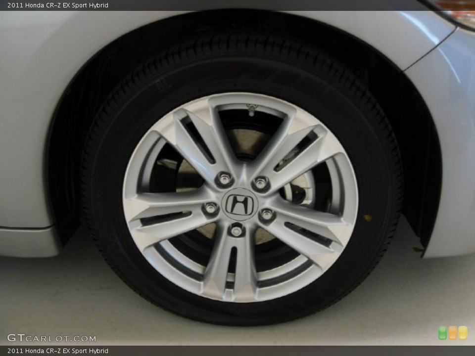 2011 Honda CR-Z EX Sport Hybrid Wheel and Tire Photo #39528849