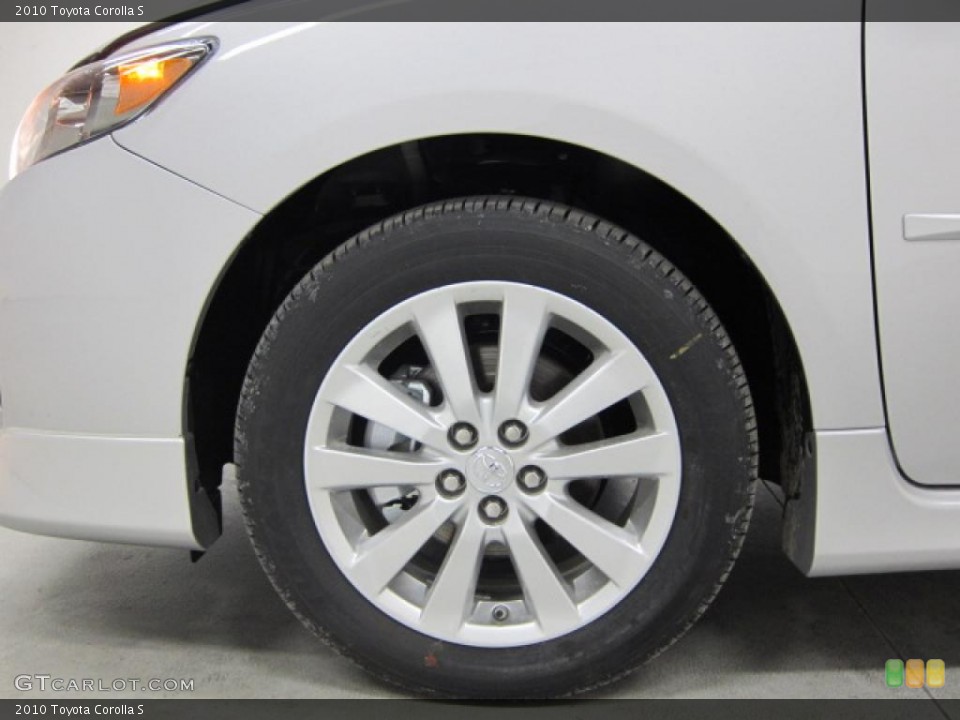 2010 Toyota Corolla S Wheel and Tire Photo #39530225