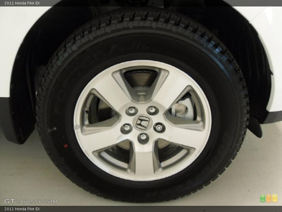 2011 Honda Pilot EX Wheel and Tire Photo #39531281