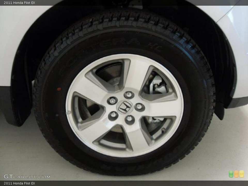 2011 Honda Pilot EX Wheel and Tire Photo #39531797