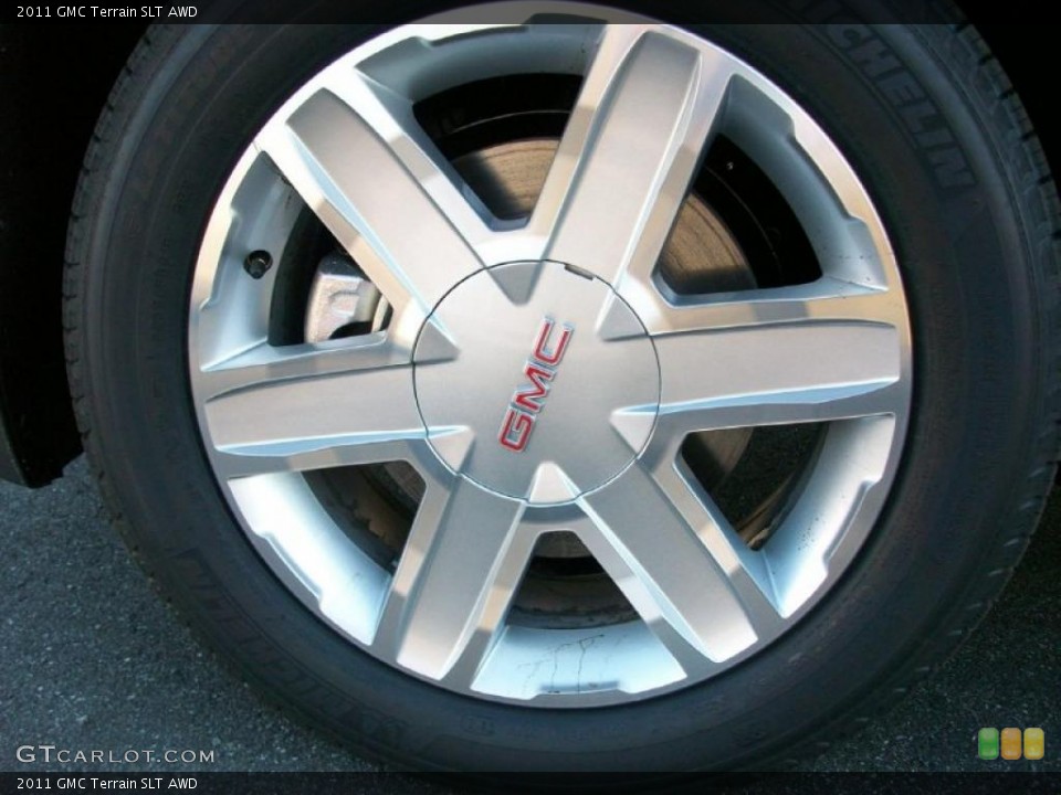 2011 GMC Terrain SLT AWD Wheel and Tire Photo #39539250