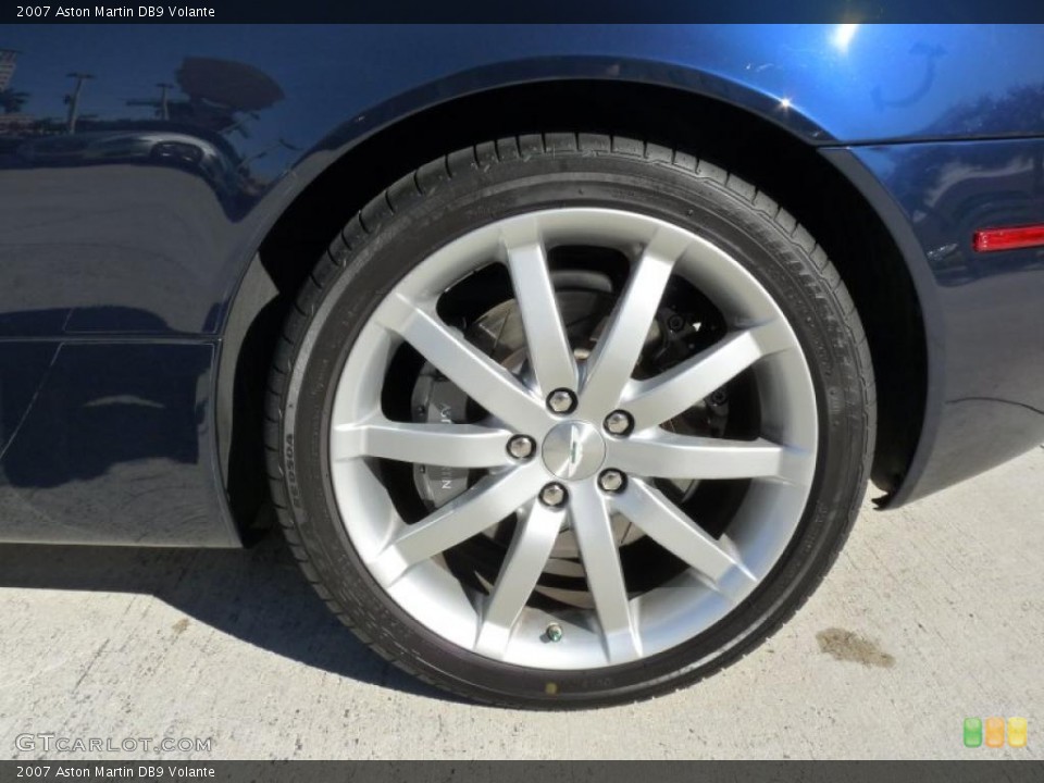 2007 Aston Martin DB9 Volante Wheel and Tire Photo #39542938