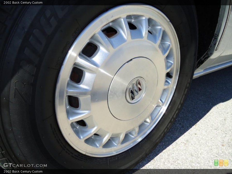 2002 Buick Century Custom Wheel and Tire Photo #39548674