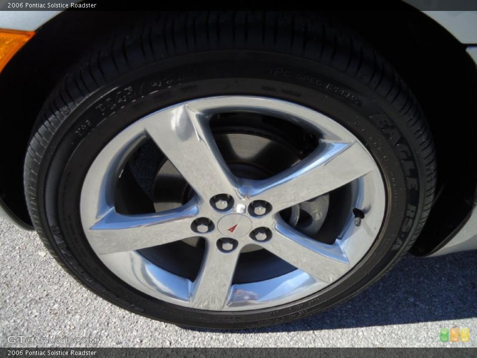 2006 Pontiac Solstice Roadster Wheel and Tire Photo #39549834
