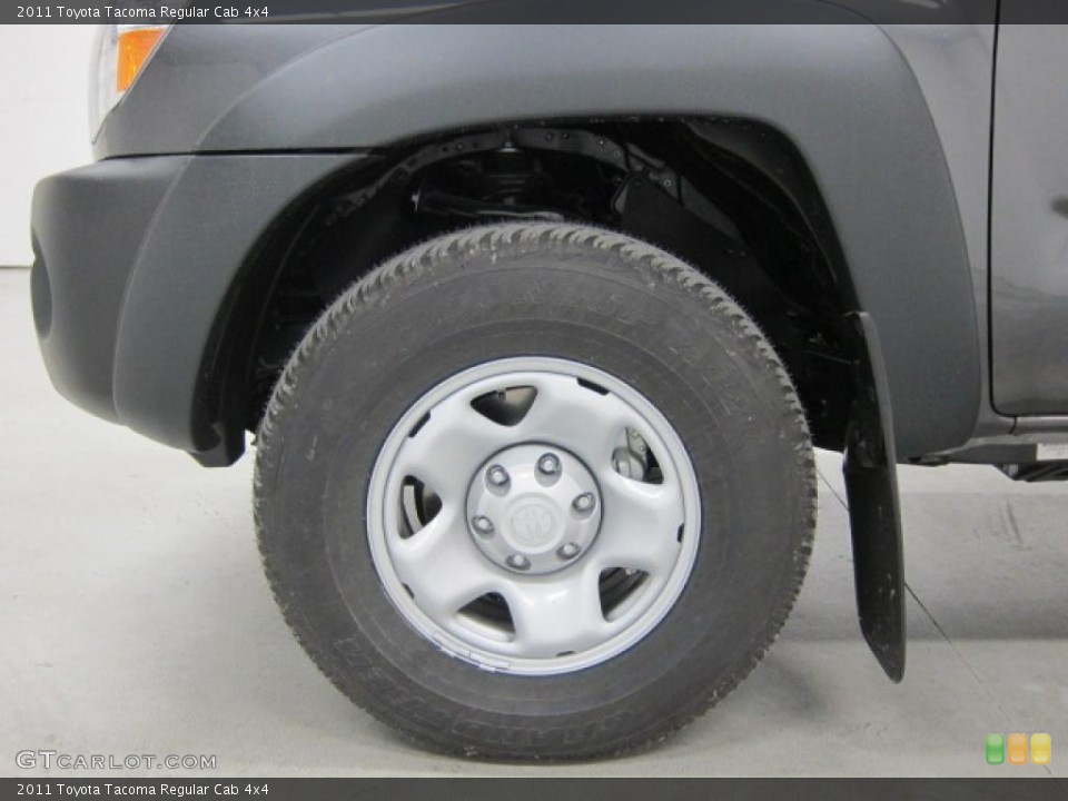 2011 Toyota Tacoma Regular Cab 4x4 Wheel and Tire Photo #39553907