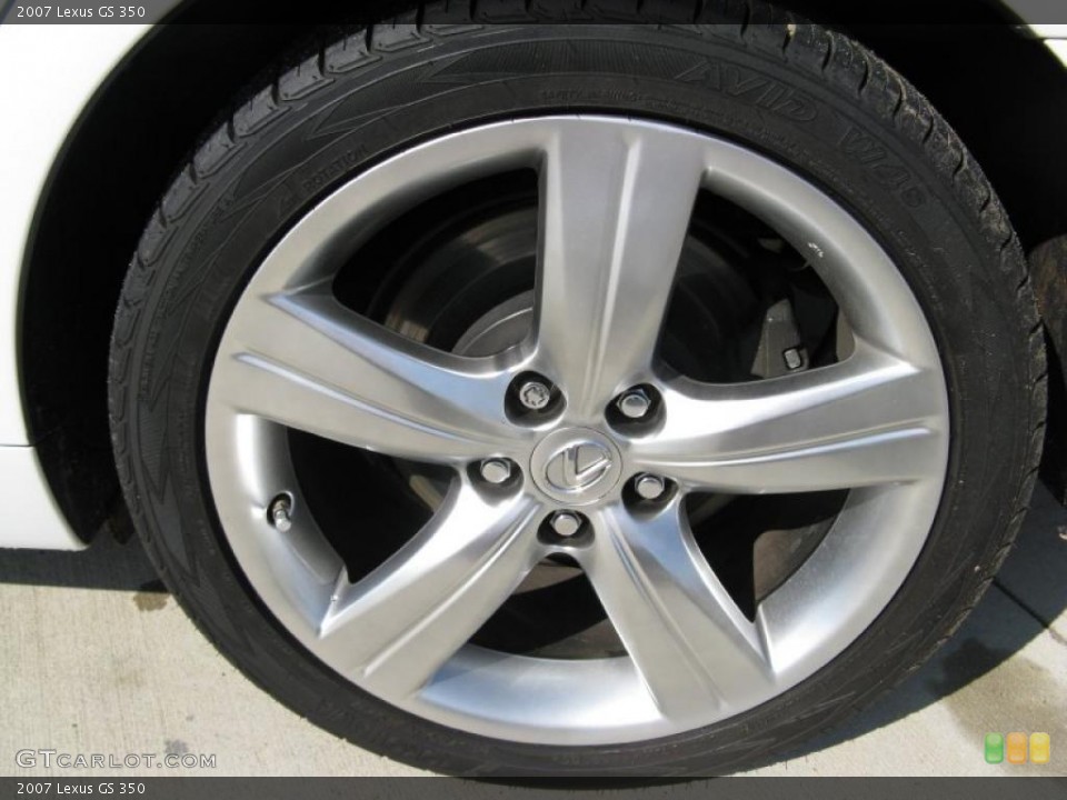 2007 Lexus GS 350 Wheel and Tire Photo #39562996