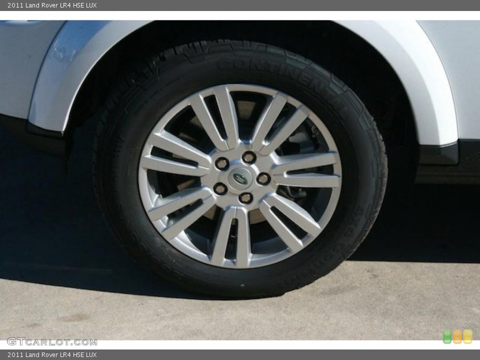 2011 Land Rover LR4 HSE LUX Wheel and Tire Photo #39567794