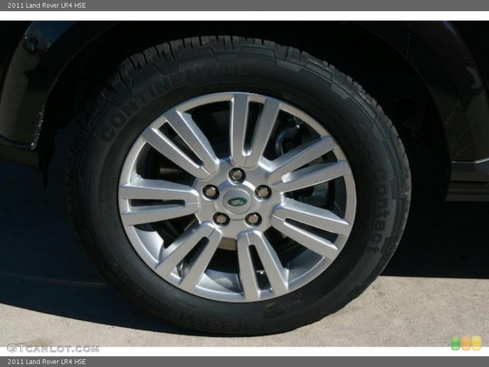 2011 Land Rover LR4 HSE Wheel and Tire Photo #39568162
