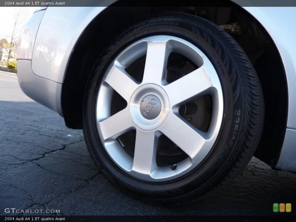 2004 Audi A4 1.8T quattro Avant Wheel and Tire Photo #39570731