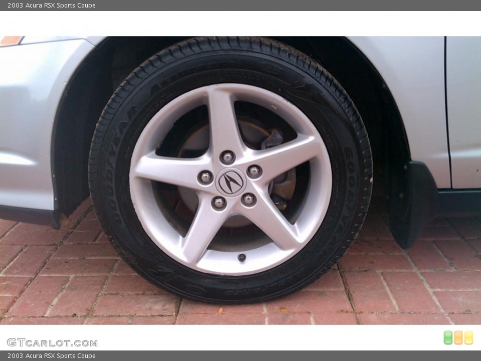 2003 Acura RSX Sports Coupe Wheel and Tire Photo #39578097